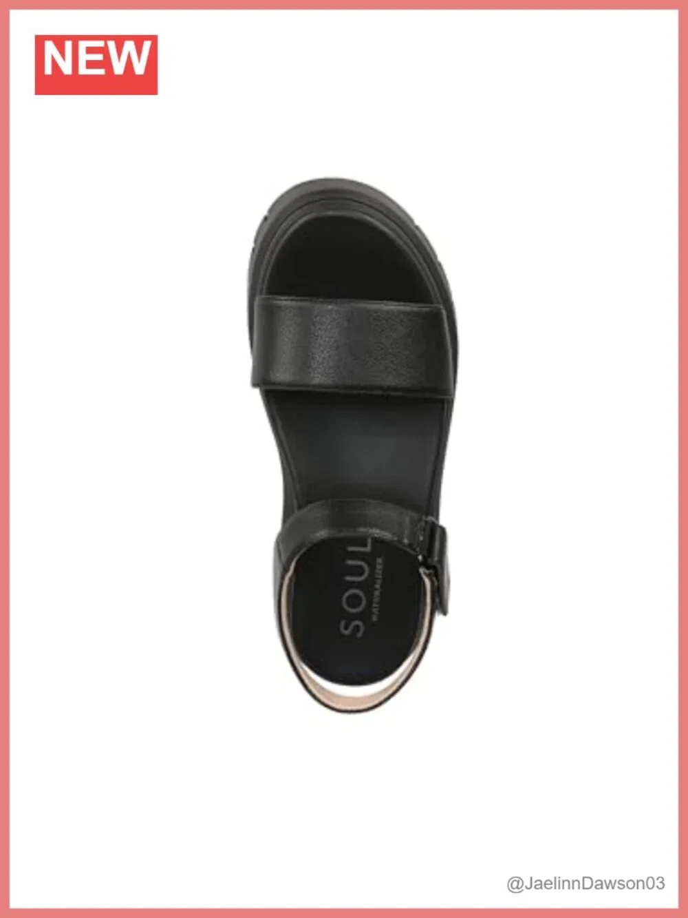 Women's Chunky Platform Sandals with Arch Support